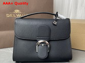Delvaux Brillant Tempo Small Black Allure Calf Leather Replica