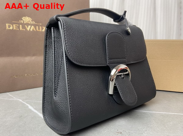 Delvaux Brillant Tempo Small Black Allure Calf Leather Replica