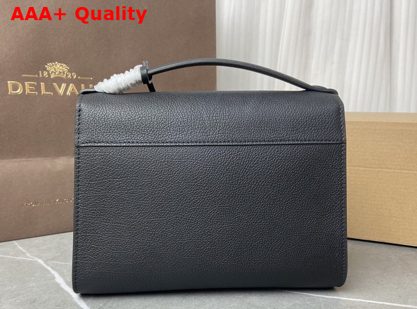 Delvaux Brillant Tempo Small Black Allure Calf Leather Replica