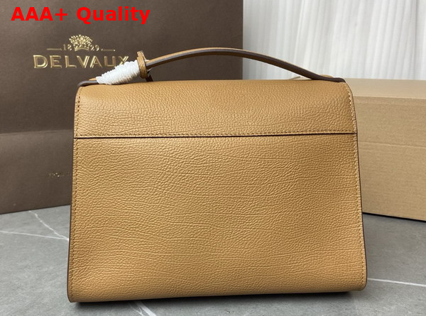 Delvaux Brillant Tempo Small Cinnamon Allure Calf Leather Replica