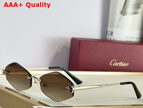 Cartier Panthere de Cartier Sunglasses CRESW00778 Replica