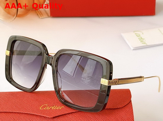 Cartier Square Sunglasses in White Replica
