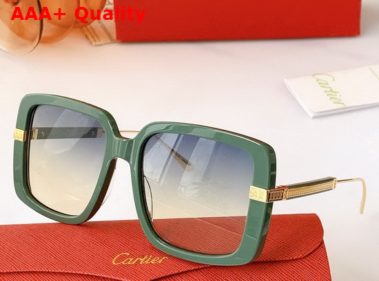 Cartier Square Sunglasses in White Replica