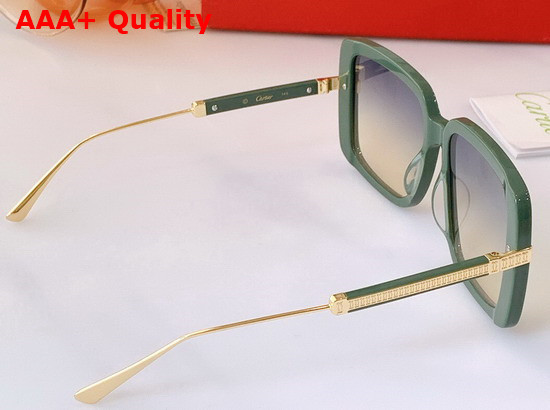 Cartier Square Sunglasses in White Replica