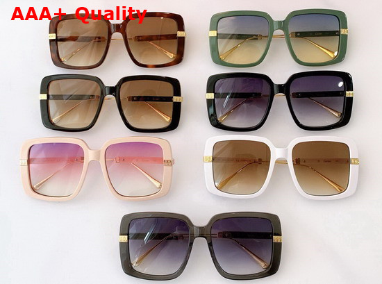 Cartier Square Sunglasses in White Replica
