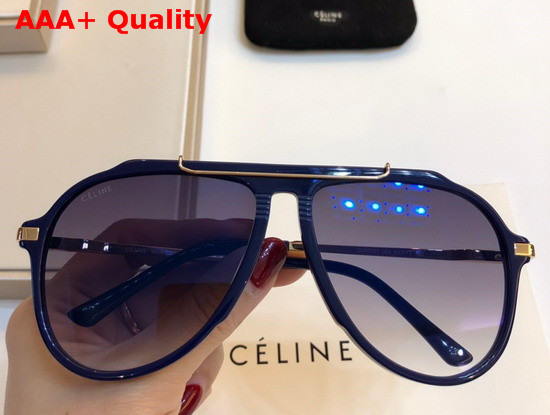 Celine Acetate Aviator Sunglasses Tea Color Replica