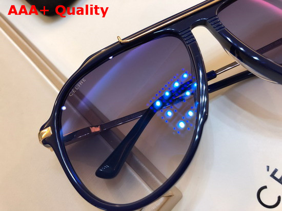 Celine Acetate Aviator Sunglasses Tea Color Replica