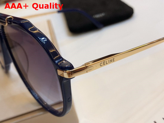 Celine Acetate Aviator Sunglasses Tea Color Replica