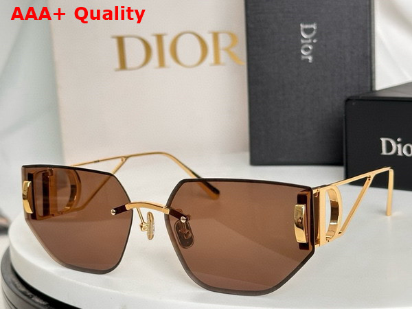 Dior 30Montaigne B3U Gradient Purple To Nude Butterfly Sunglasses Replica