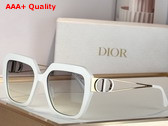 Dior 30Montaigne B7I White Square Sunglasses Replica