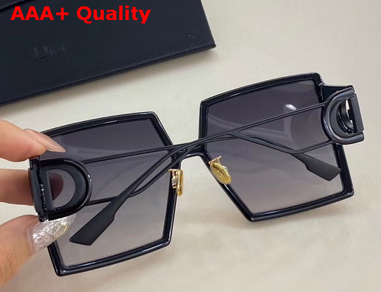 Dior 30Montaigne Black Square Sunglasses Replica