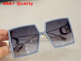 Dior 30Montaigne Light Blue Square Sunglasses Replica