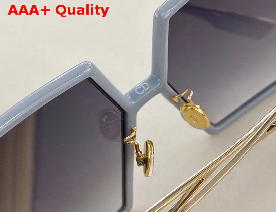 Dior 30Montaigne Light Blue Square Sunglasses Replica