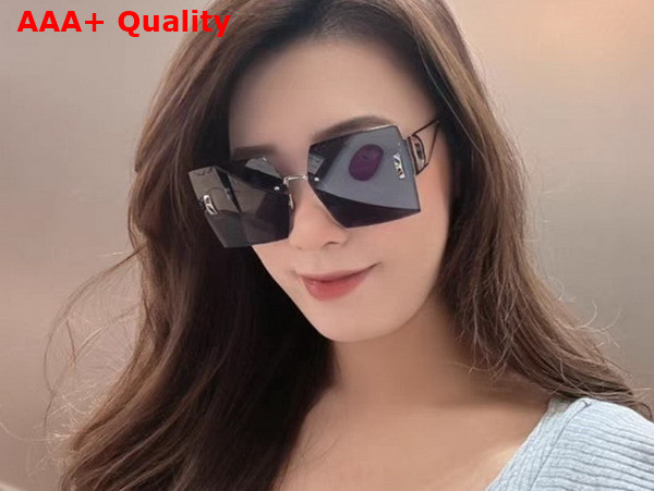 Dior 30Montaigne S7U Purple to Pink Gradient Square Sunglasses Replica