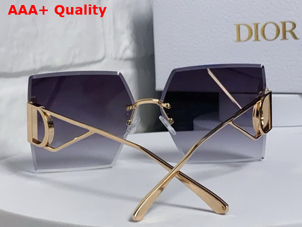 Dior 30Montaigne S7U Purple to Pink Gradient Square Sunglasses Replica