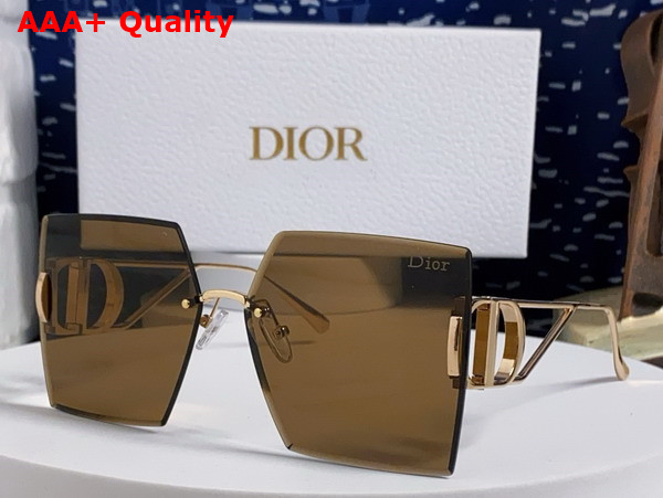 Dior 30Montaigne S7U Purple to Pink Gradient Square Sunglasses Replica