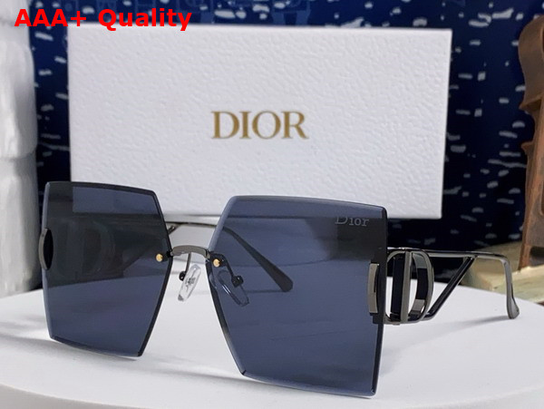 Dior 30Montaigne S7U Purple to Pink Gradient Square Sunglasses Replica