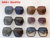 Dior 30Montaigne1 Black Rectangular Sunglasses Replica