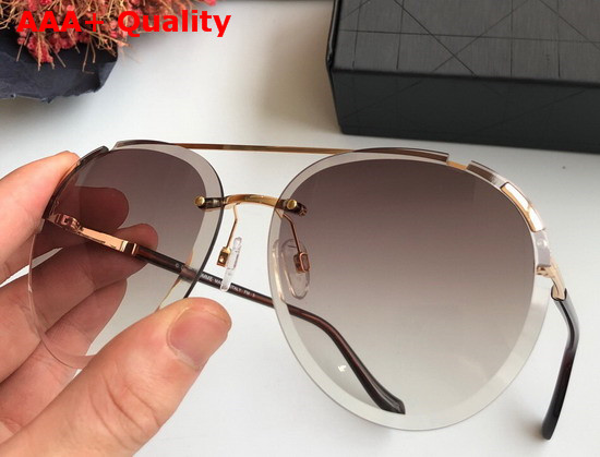 Dior Butterfly Sunglasses Blue 0517 Replica