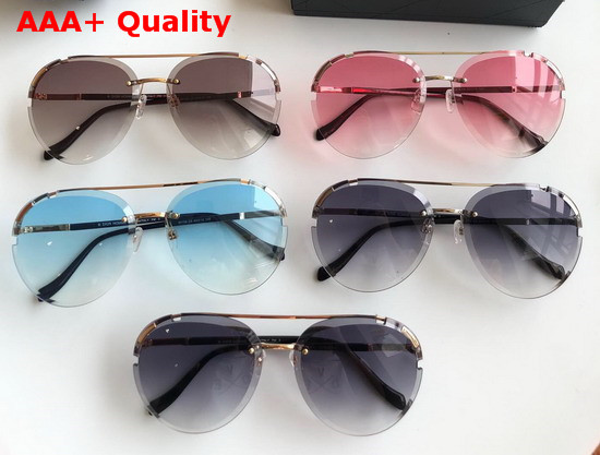 Dior Butterfly Sunglasses Blue 0517 Replica