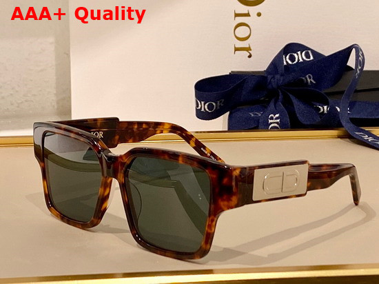 Dior CD SU Black Square Sunglasses Replica