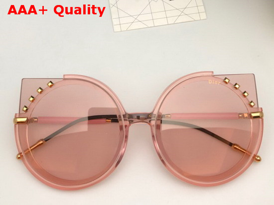 Dior Round Sunglasses Black Replica