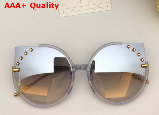 Dior Round Sunglasses Black Replica