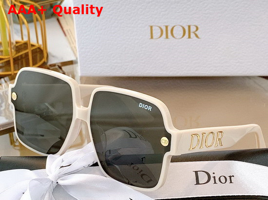 Dior Square Sunglasses in Black and White Replica
