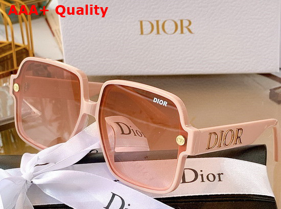 Dior Square Sunglasses in Black and White Replica
