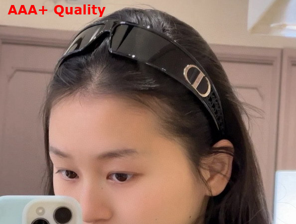 Dior VeryDior M1U Black Mask Sunglasses Replica