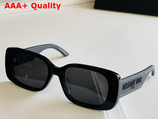 Dior Wildior S2U Black Rectangular Sunglasses Replica