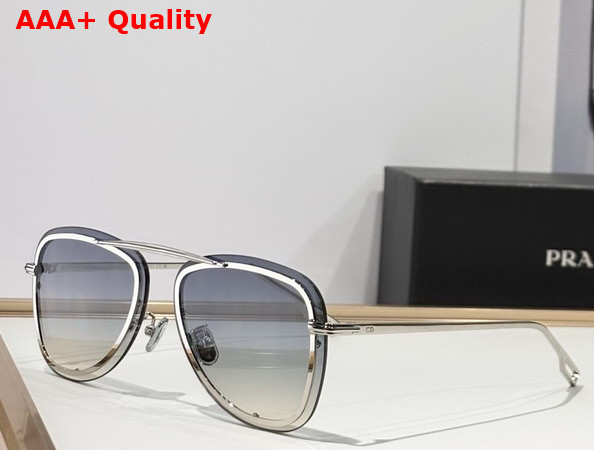 DiorBlackSuit A5U Gold Tone Pilot Sunglasses Replica