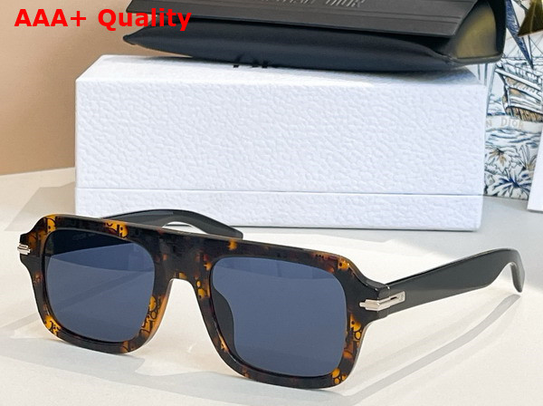 DiorBlackSuit S13I Black Square Sunglasses Replica