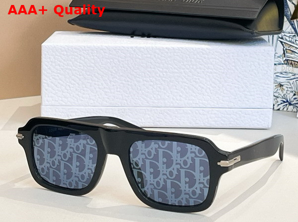 DiorBlackSuit S13I Black Square Sunglasses Replica