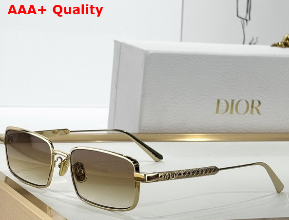 DiorCannage S2U Gray Gradient Rectangular Sunglasses Replica