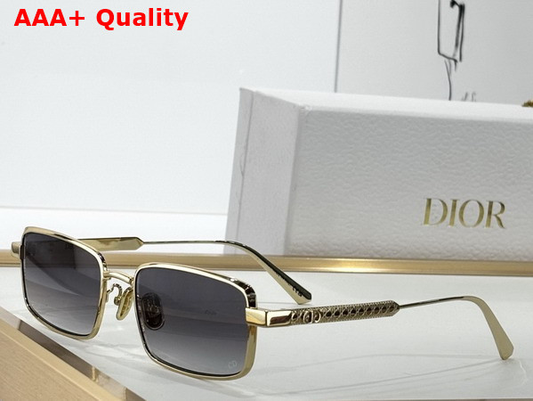 DiorCannage S2U Gray Gradient Rectangular Sunglasses Replica