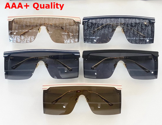 DiorClub M1U Blue Dior Oblique Mask Sunglasses Replica