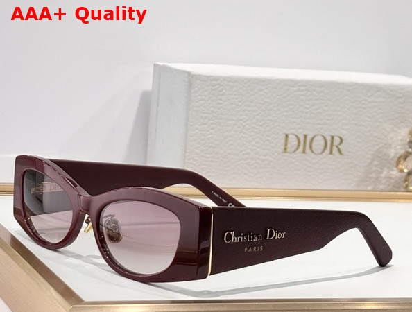 DiorOmbre S1F Black Rectangular Sunglasses Replica