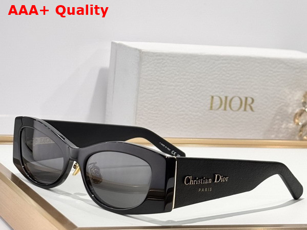 DiorOmbre S1F Black Rectangular Sunglasses Replica