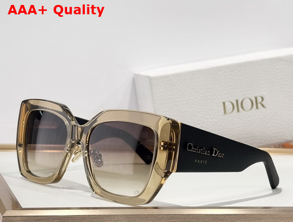 DiorOmbre S2F Black Square Sunglasses Replica