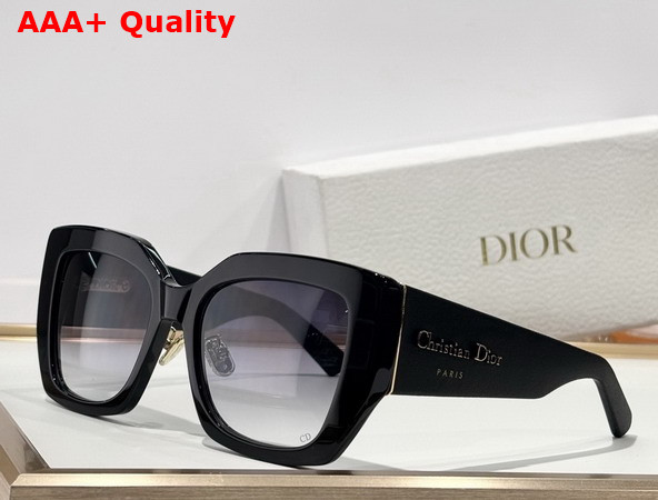 DiorOmbre S2F Black Square Sunglasses Replica
