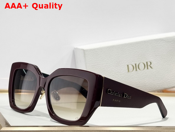 DiorOmbre S2F Black Square Sunglasses Replica