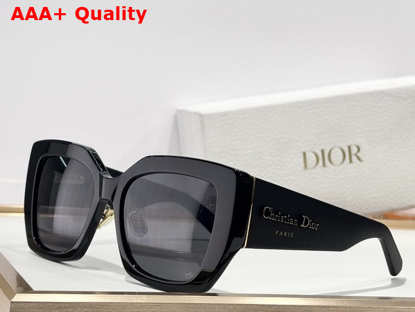 DiorOmbre S2F Black Square Sunglasses Replica