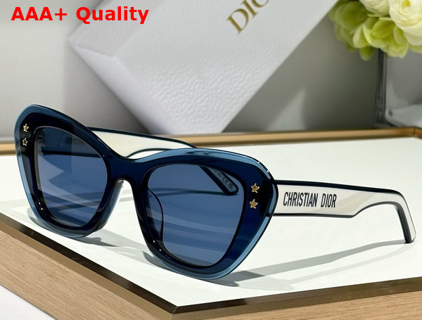 DiorPacific B3U Black Butterfly Sunglasses Replica