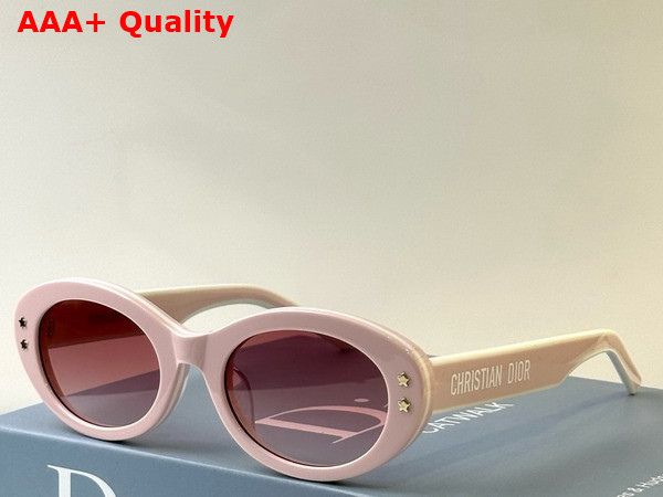 DiorPacific B4L Pink Oval Sunglasses Replica