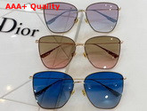 DiorSociety2F Brown to Pink Shaded Butterfly Sunglasses Replica