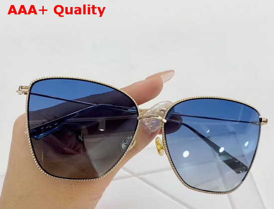 DiorSociety2F Brown to Pink Shaded Butterfly Sunglasses Replica
