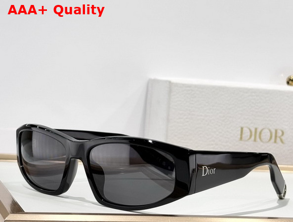 DiorSymbol S1I Transparent Gray Rectangular Sunglasses Replica