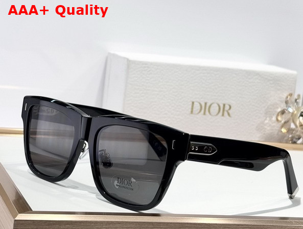 DiorTailoring S1F Black Square Sunglasses Replica