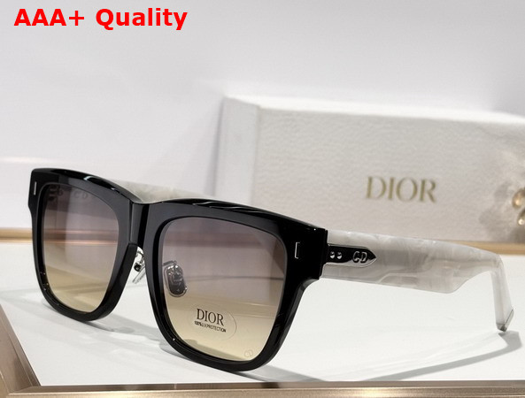 DiorTailoring S1F Black Square Sunglasses Replica